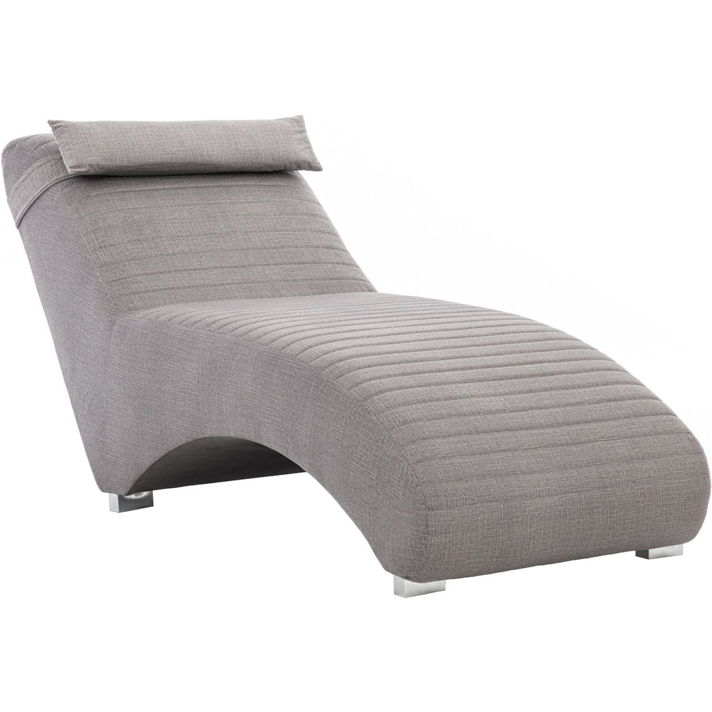 VelvetForms Zaton – Eksklusiv Chaiselong / Liggestol (Lisbon Light Grey)