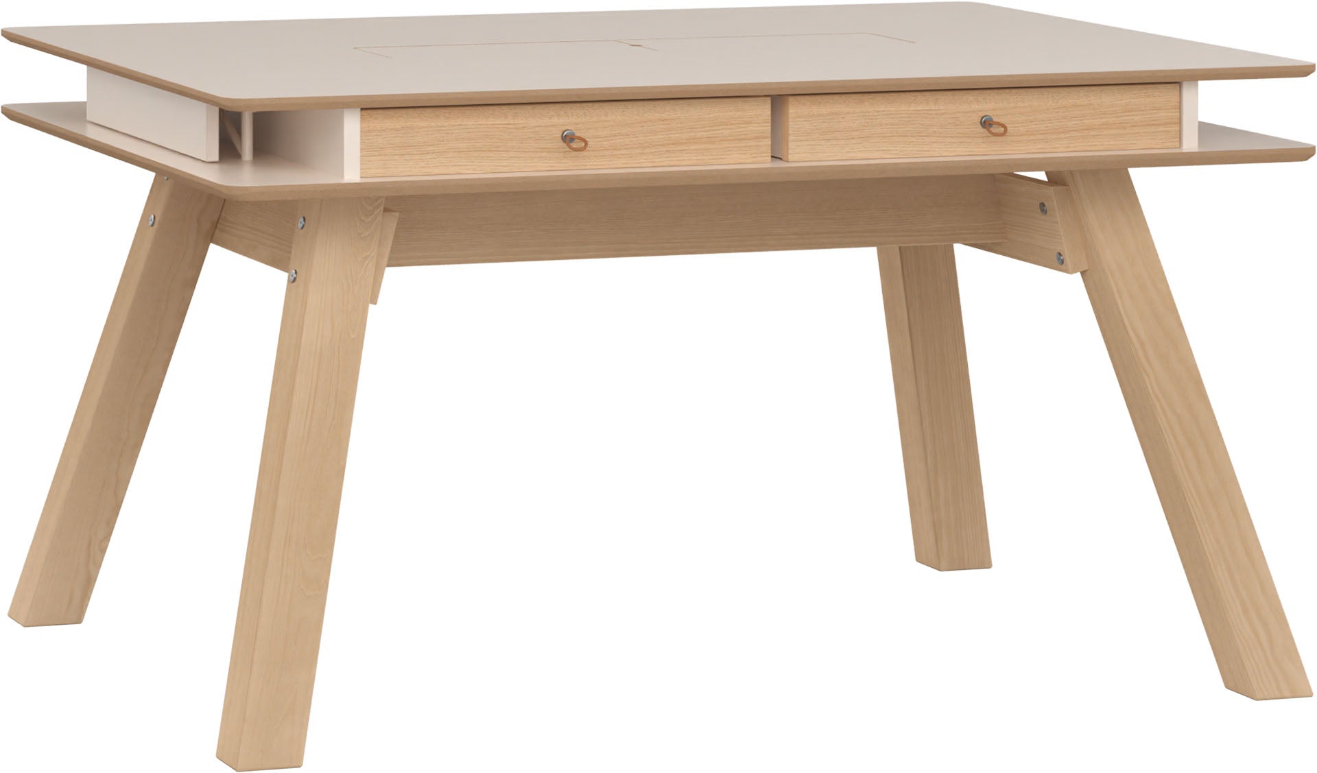 VelvetForms 4 You Fresh – Eksklusivt Premium Udtrækssbord 140×100 (Sandbeige)