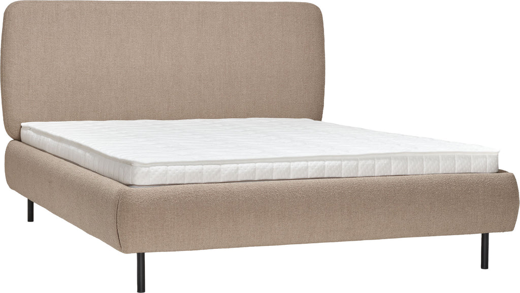 VelvetForms Calme – Eksklusiv Premium Polstret Seng 160×200 (Valgfri Stof)