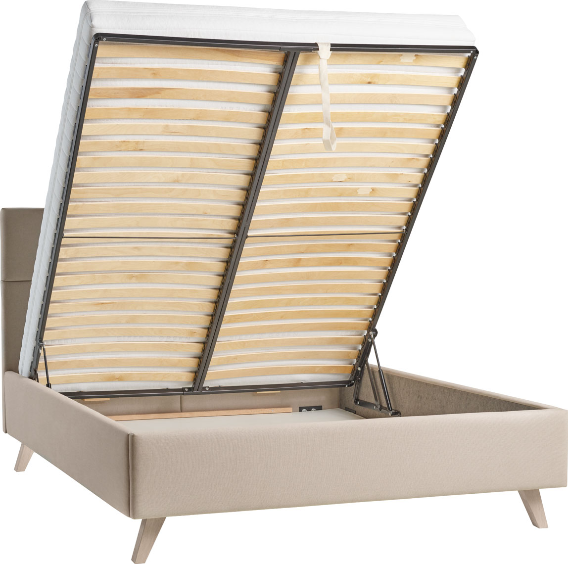 VelvetForms Harmonic – Eksklusiv Premium Polstret Seng 160×200 (Valgfri Stof & Ben)