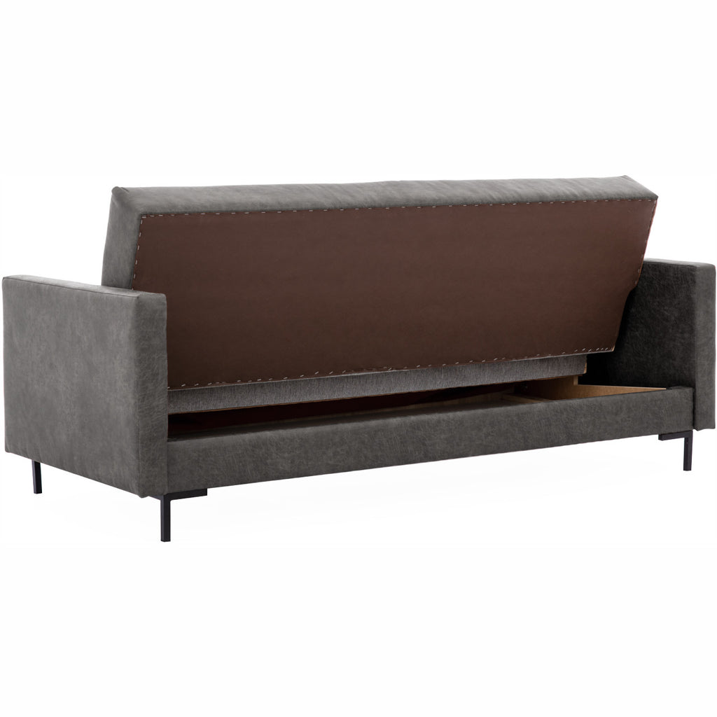 VelvetForms Selva B Sofa – Eksklusiv Premium Sovesofa (Madone 17031 / Sort)