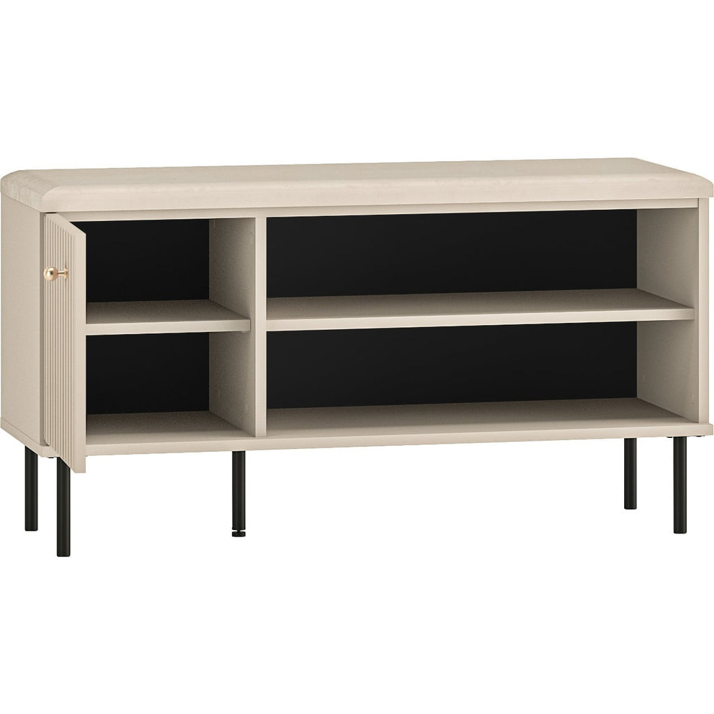 VelvetForms Alvaro 2 – Eksklusivt Premium Entresæt & Garderobe (Cashmere / Guld & Sort)