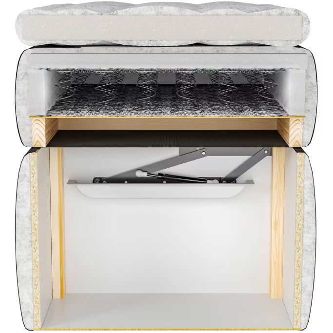 VelvetForms Altair – Premium Kontinentalseng 180x200 (Castel 15)