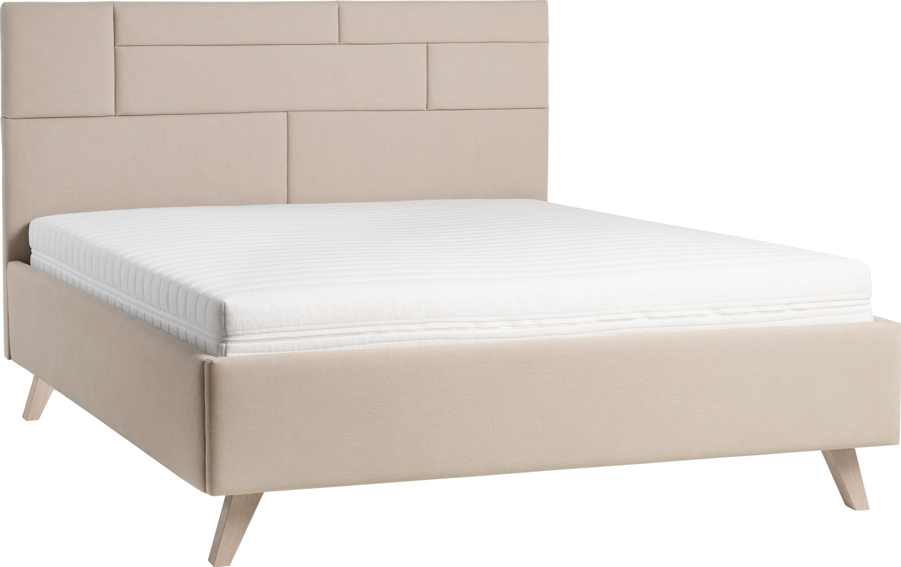 VelvetForms Harmonic – Eksklusiv Premium Polstret Seng 160×200 (Valgfri Stof & Ben)